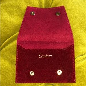 Cartier Jewelry Pouch